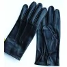 Gants cuir noir - agneau 