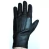 Gants cuir noir - agneau 