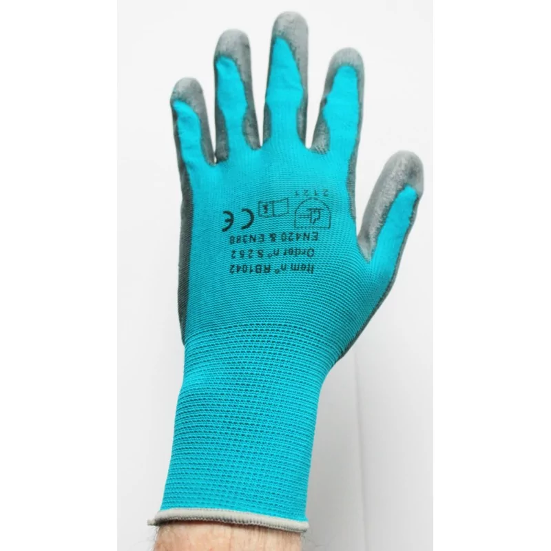 Gant de manipulation fine gris - Gants de protection bricolage