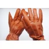 Gants cuir 100% marron clair