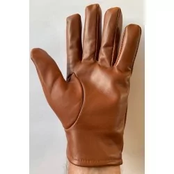 Gants hiver marron