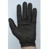 Serrés aux doigts et aux poignets -Gants fins marron très foncé