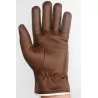 Hiver - gants cuir marron