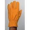 Gants cuir marron clair (orange)