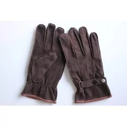 Super Gants chauds - cuir-daim - Hiver  