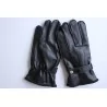 Hiver - gants cuir noir  