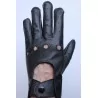 Gants cuir fin noir - agneau