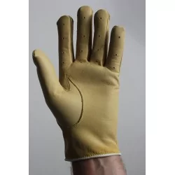 Gants cuir - beige clair