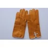 Gants cuir orange - mi saison 