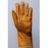 Gants cuir  orange - mi saison  