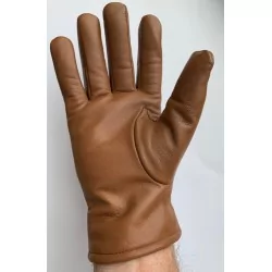 Gants en cuir d'hiver - Marron