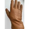 Gants en cuir d'hiver - Marron