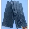 Gants cuir mi-saison - Noir