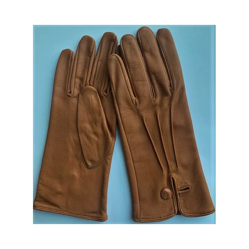 Gants cuir Mi-saison - Marron clair