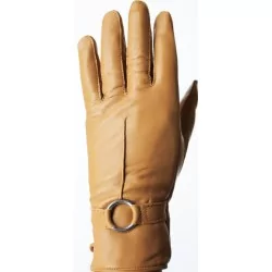 Gants fins cuir - hiver 