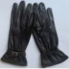 Gants cuir Mi-saison - Marron foncé